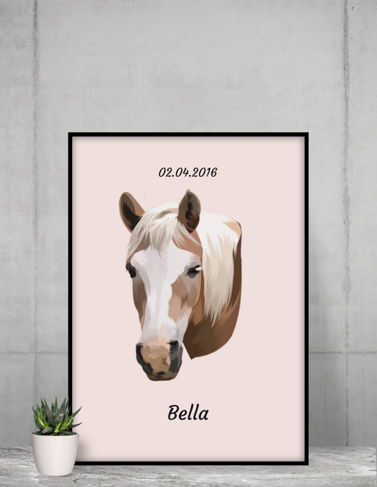 Hand Drawn & Personalized Poster Portrait - TruPaint