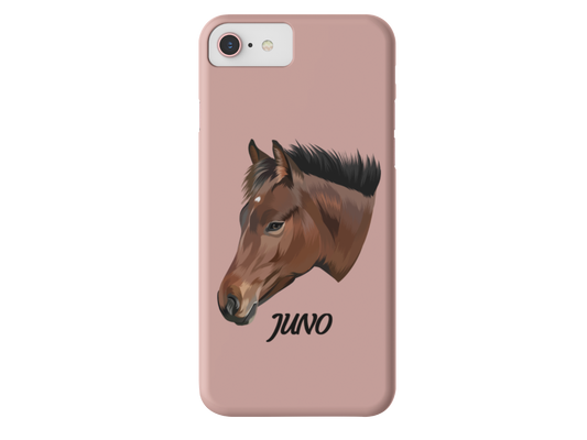 Horse Phone Case - TruPaint - Hand Drawn