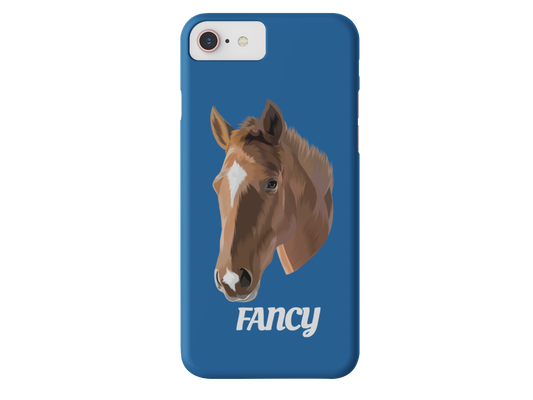 Horse Phone Case - TruPaint - Hand Drawn