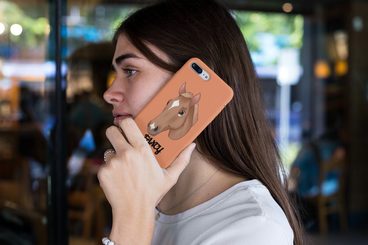 Horse Phone Case - Fairytale Cartoon - Hand Drawn