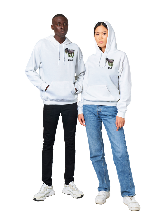 Hand Drawn Horse || Unisex Pullover Hoodie - Oil Painting - Personalized; Personalized with your horse