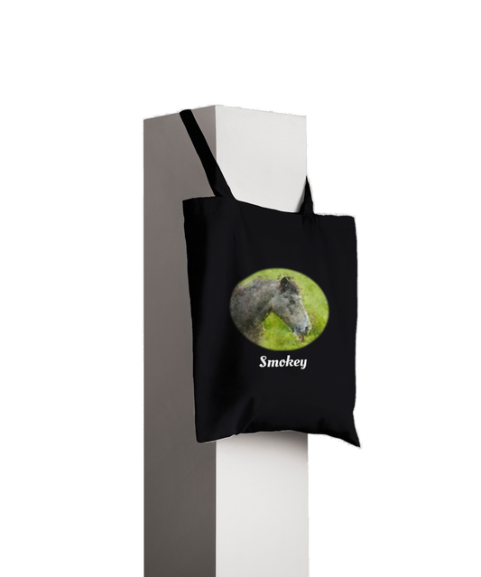 Hand Drawn Horse || Tote Bag - Oil Painting - Personalized; Personalized with your horse