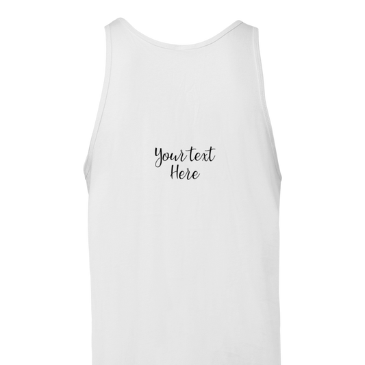 Hand Drawn Horse || Unisex Tank Top - Comic - Personalized; Personalized with your horse