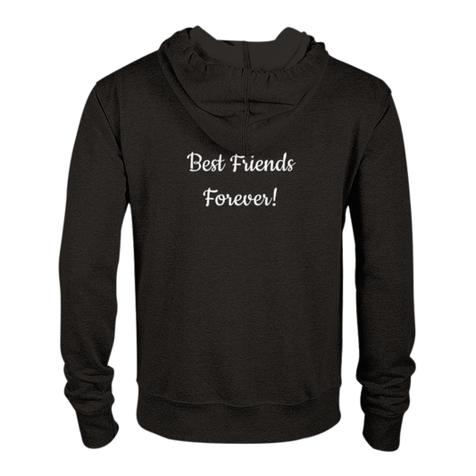 Hand Drawn Horse || Unisex Zip Hoodie - Comic - Personalized; Personalized with your horse