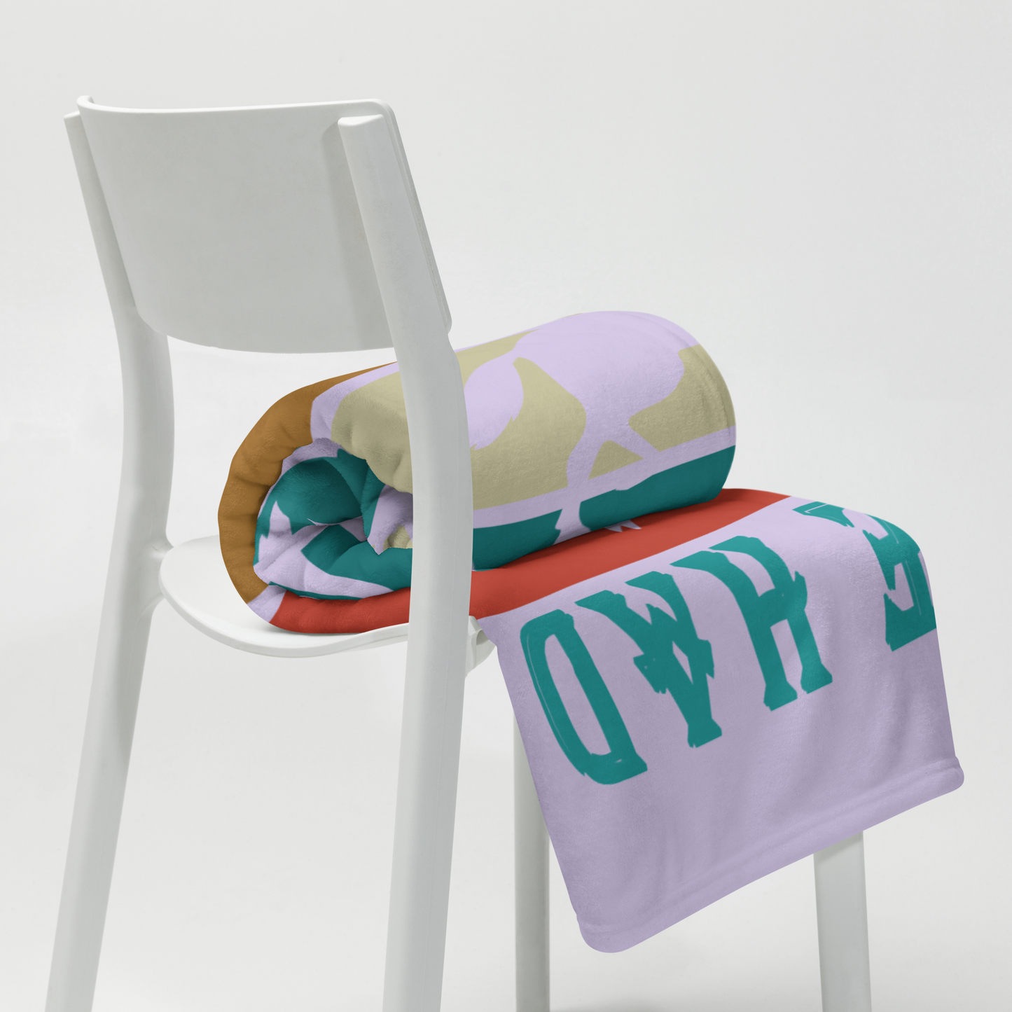 Hand Drawn Horse || Throw Blanket - Design: "Going Riding"; Static Design; Personalizable Text