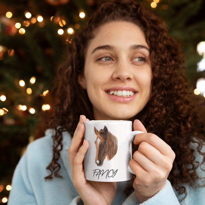 Personalized Horse Mugs & Bottles