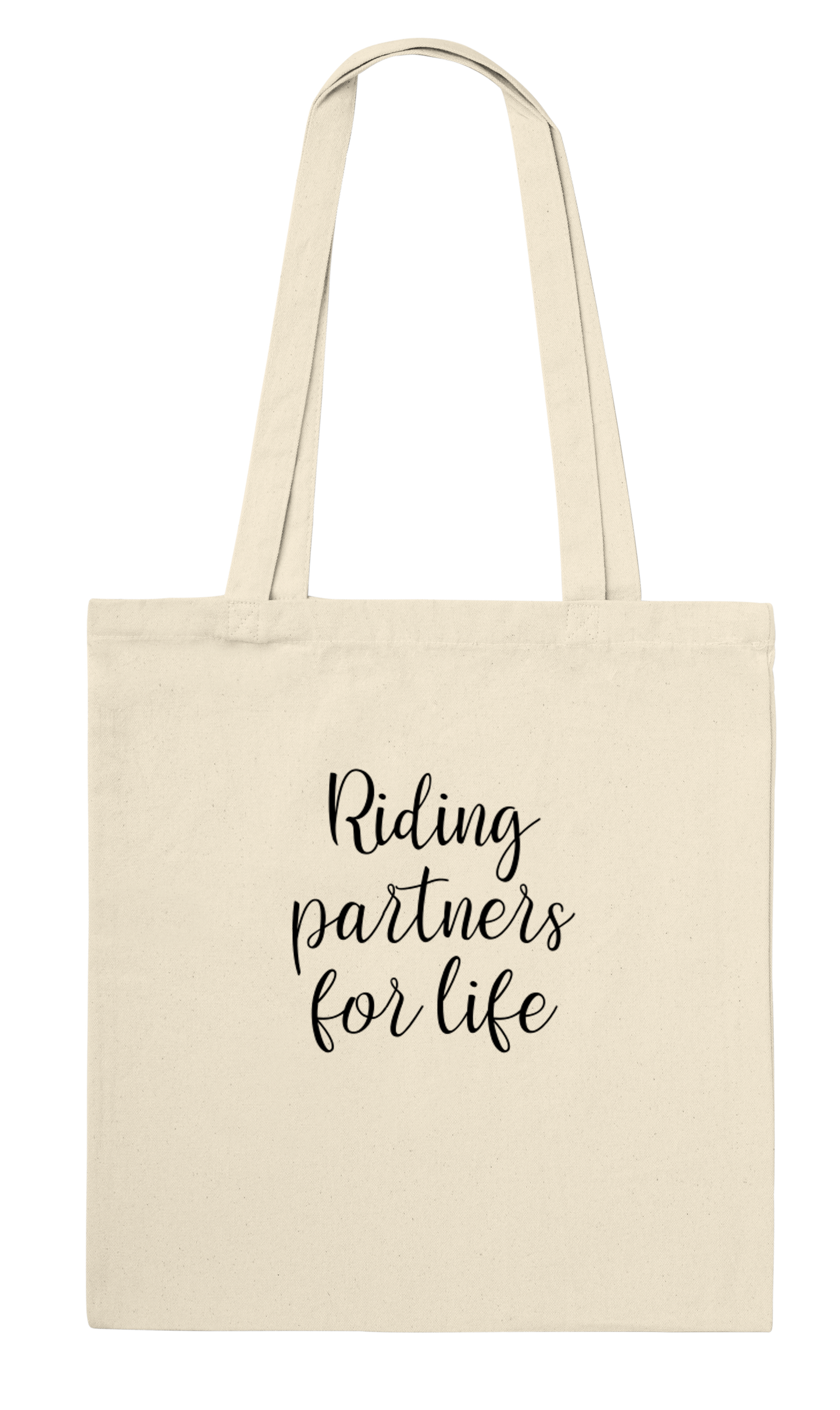Hand Drawn Horse || Tote Bag - Design: "FREEDOM"; Static Design; Personalizable Text