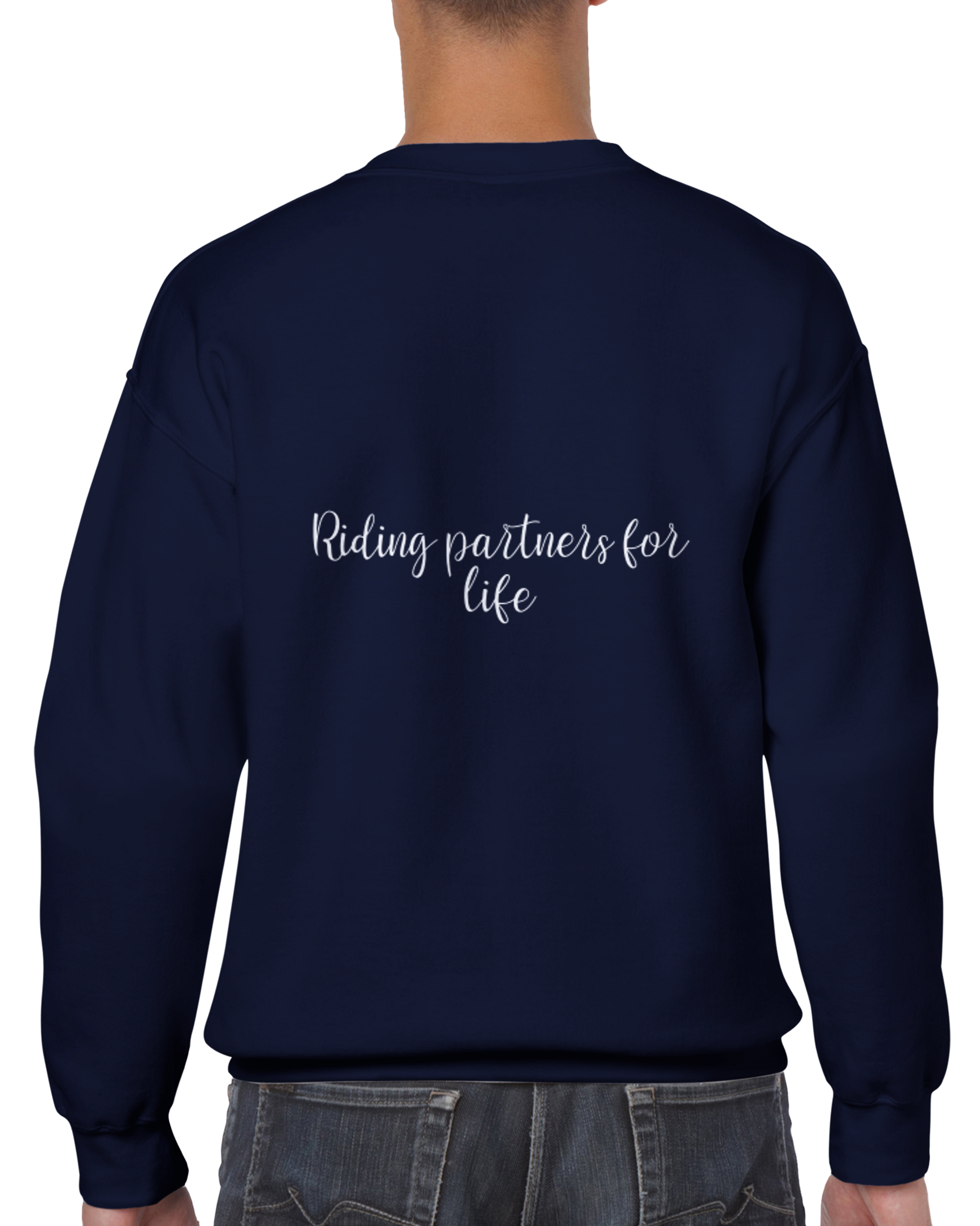 Hand Drawn Horse || Unisex Crewneck Sweatshirt - Comic - Personalized; Personalized with your horse