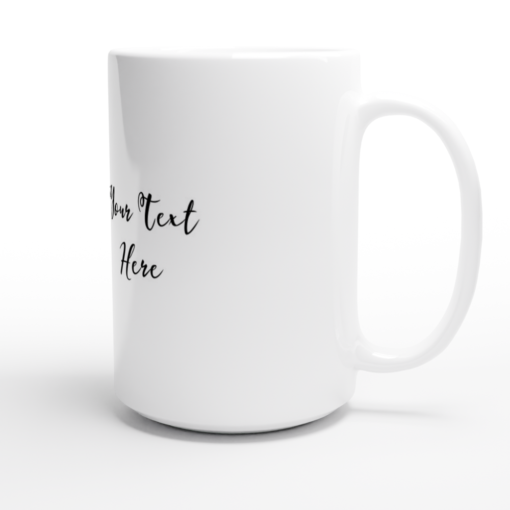Hand Drawn Horse || 15oz Ceramic Mug - Pencil Drawing - Personalized; Personalized with your horse